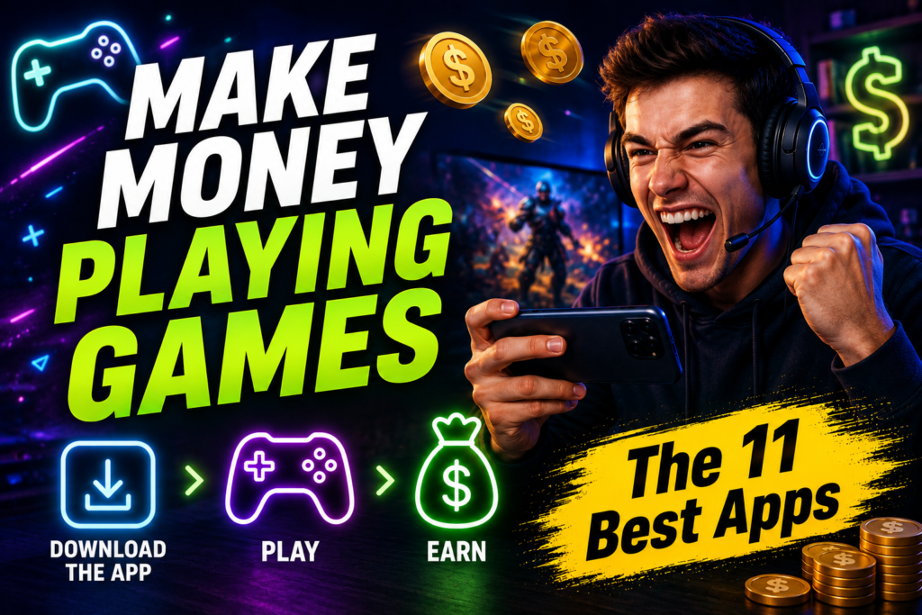Make Money Playing Games: The 11 Best Apps Make Money Playing Games